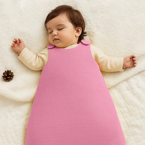 Organic Cotton Winter Sleeping Bag – Rose