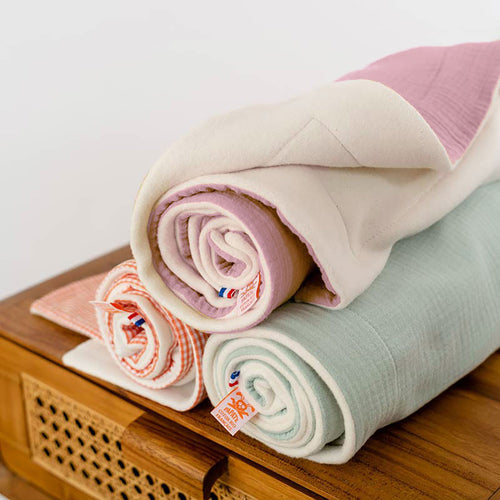 Organic Cotton Blanket – Rose