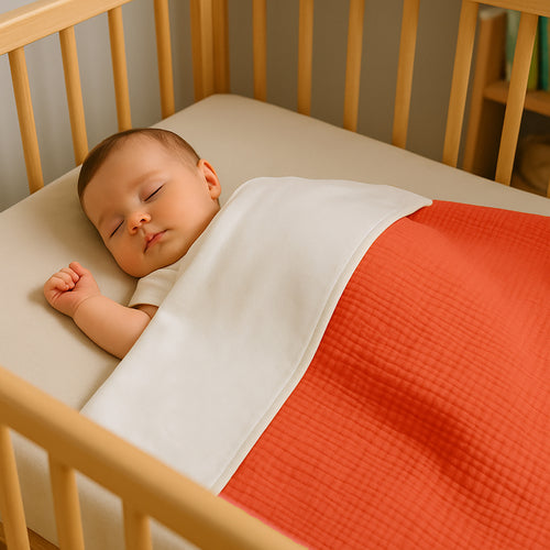 Organic Cotton Blanket – Strawberry