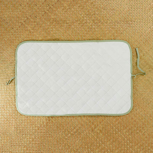 Organic Cotton Changing Mat – Sage Green