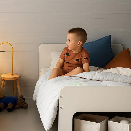 Organic Cotton Quilt β White