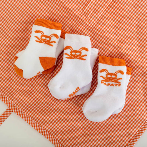 Organic Cotton Newborn Socks – Set of 3