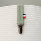 Organic Cotton Pacifier Clip – Sage Green