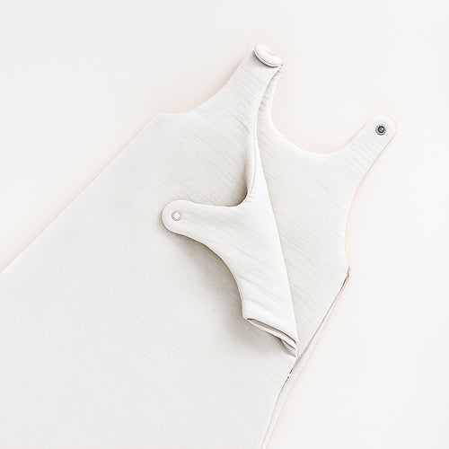 Organic Cotton Winter Sleeping Bag – White