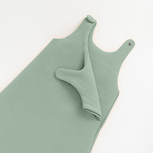 Organic Cotton Winter Sleeping Bag – Sage Green