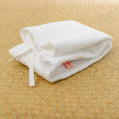 Organic Cotton Changing Mat – White