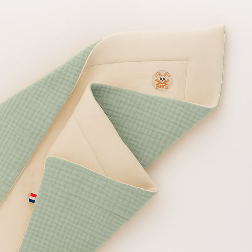 Organic Cotton Blanket – Sage Green