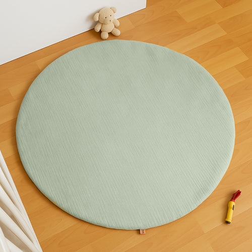 Organic Cotton Play Mat – Sage Green