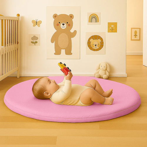 Organic Cotton Play Mat – Rose