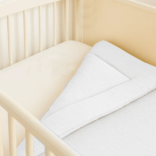 Organic Cotton Quilt – White