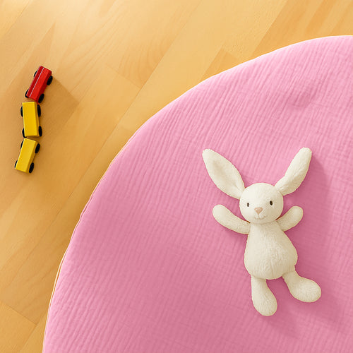 Organic Cotton Play Mat – Rose