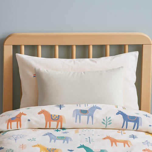 Organic Cotton Decorative Pillow – White