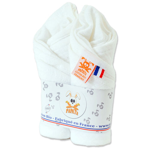 Organic Cotton Muslin Set – White