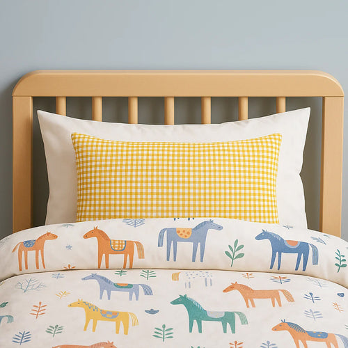 Organic Cotton Decorative Pillow – Vichy