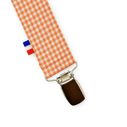 Organic Cotton Pacifier Clip – Vichy