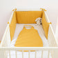 Organic Cotton Crib Bumper – Honey
