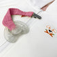 Organic Cotton Pacifier Clip – Rose