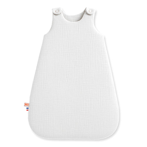 Organic Cotton Winter Sleeping Bag – White