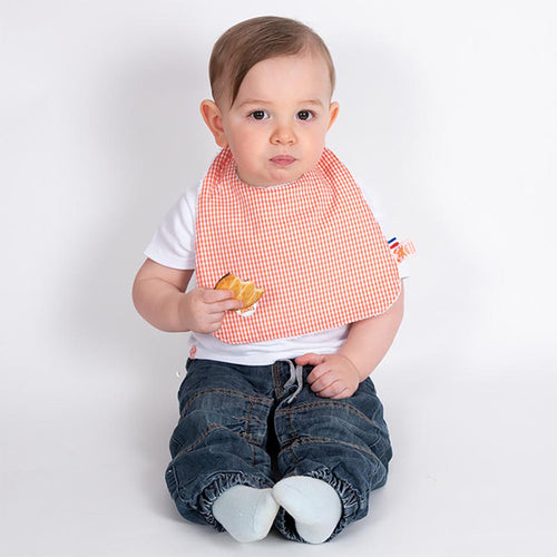 Organic Cotton Baby Bib – Vichy