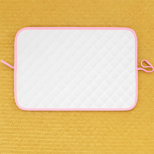 Organic Cotton Changing Mat – Rose