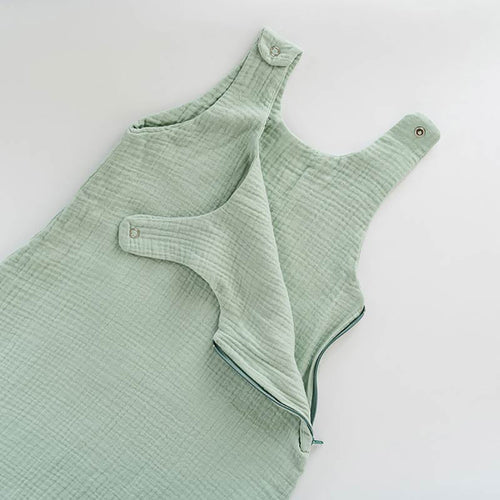 Organic Cotton Summer Sleeping Bag – Sage Green