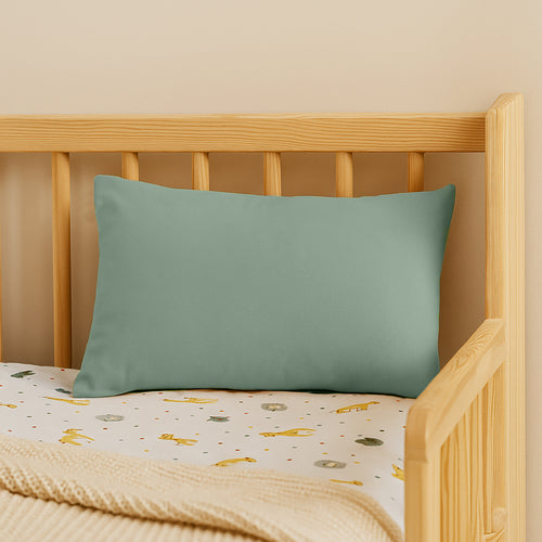 Organic Cotton Decorative Pillow – Sage Green