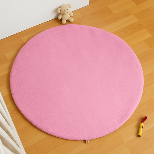 Organic Cotton Play Mat – Rose