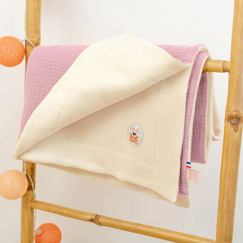 Organic Cotton Blanket – Rose