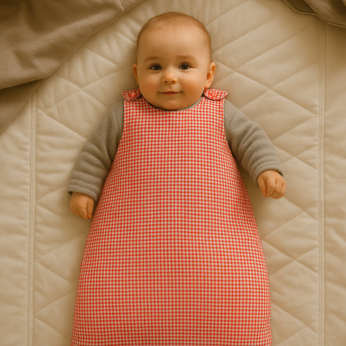 Organic Cotton Winter Sleeping Bag - Vichy