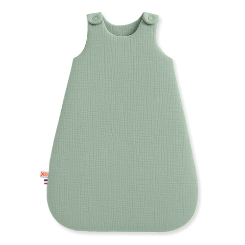 Organic Cotton Winter Sleeping Bag – Sage Green