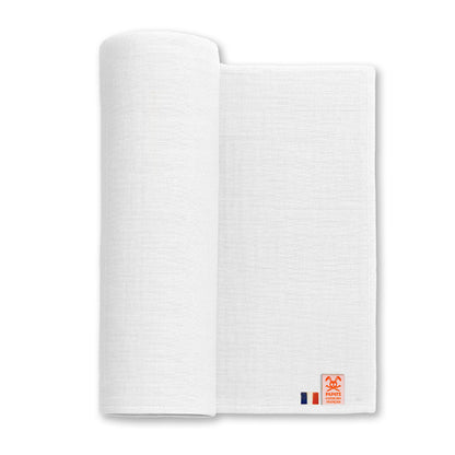 Organic Cotton Maxi Swaddle – White