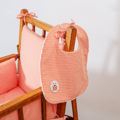 Organic Cotton Baby Bib – Vichy