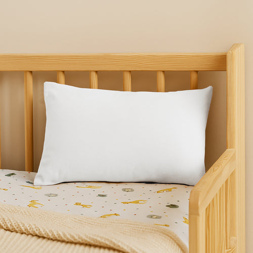 Organic Cotton Decorative Pillow – White