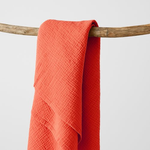 Organic Cotton Maxi Swaddle – Strawberry