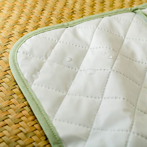 Organic Cotton Changing Mat – Sage Green